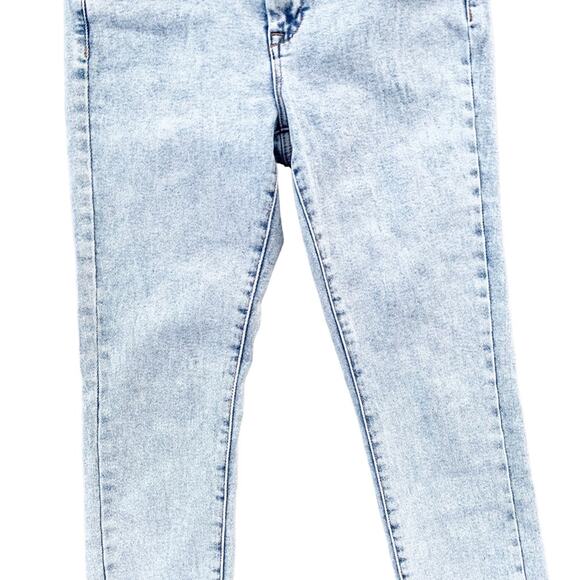 Blank NYC The Great Jones High Rise Skinny Jeans Super Light Wash Cropped 27 - Picture 2 of 12